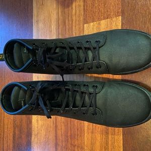 DR.MARTENS WOMENS SHERIDAN LACE-UP BOOT - BLACK